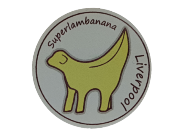 Lambanana - Sublimation Fridge Magnet